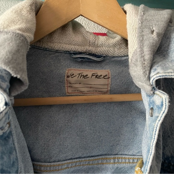 Free People Brando Denim Jacket in Malta Wash - Picture 4 of 8